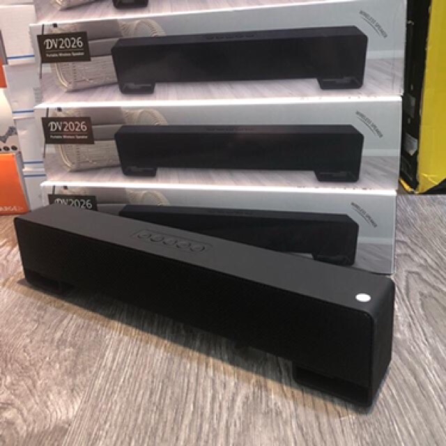 ลำโพงBluetooth รุ่นล่าสุดDV2026 ลำโพง ที่วางโทรศัพท์มือถือ 10W เสียงดี มีFM 8dJ6