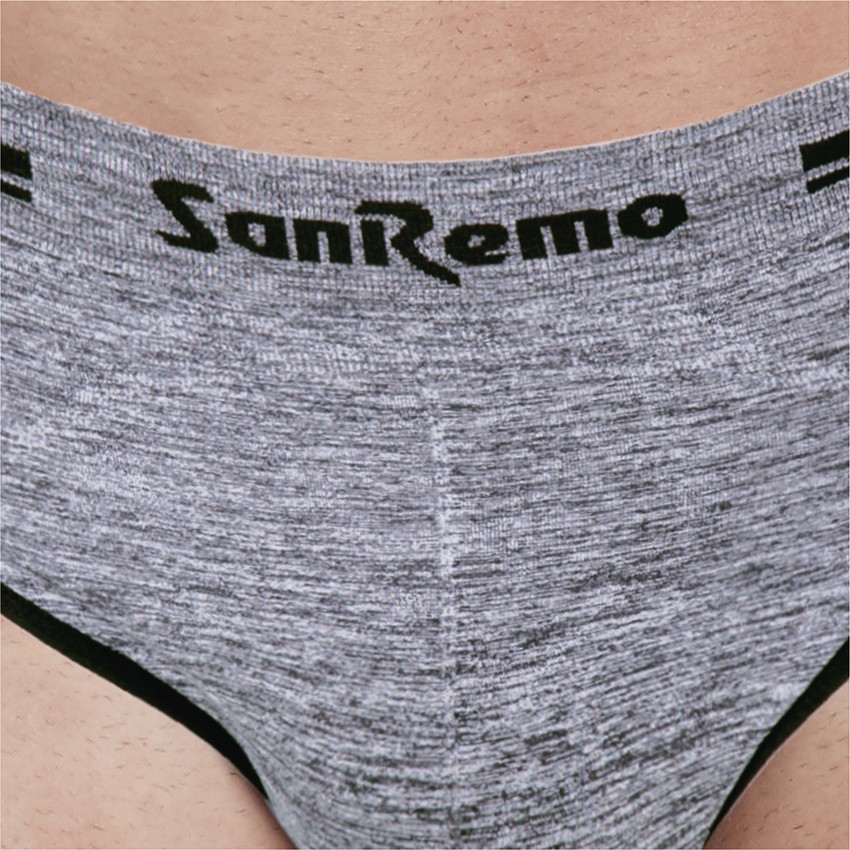 Sanremo Super Soft กางเกงใน แซนรีโม กางเกงในชาย นุ่มมาก ยืดหยุ่นสูง ระบายอากาศได้ดี ไม่อับชื้น NIS-SRMBRF @ NIS-SRMBOX Z — صورة 5