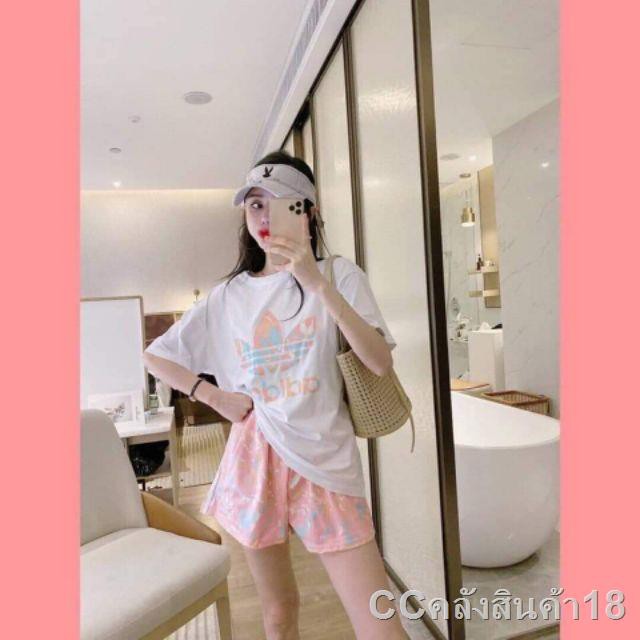 ❆CCshop ชุดเช็ตอดิดาส เสื้อ+กางเกง