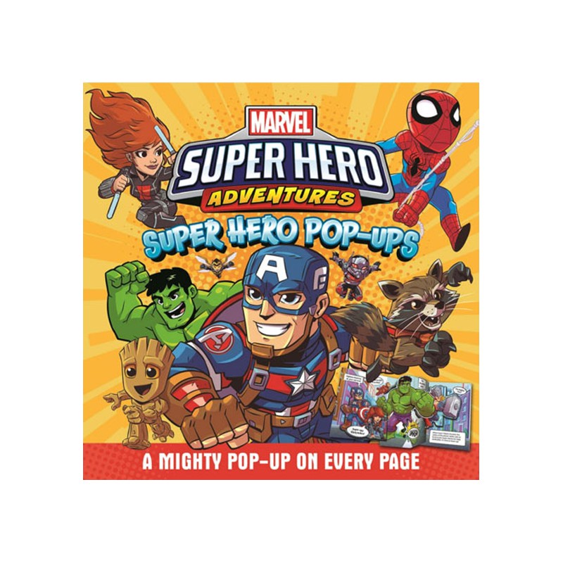 Marvel Super Hero Adventures: Super Hero Pop-Ups หนังสือป๊อบอัป มาร์เวล ซุปเปอร์ ฮ๊โร่ ภาษาอังกฤษ [K2]