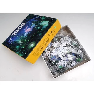 (พร้อมส่ง) จิ๊กซอว์เรืองแสง 1000 ชิ้น ชนิดหนาพิเศษ ขนาด 70x50cm Luminous Jigsaw Puzzle สำหรับวัยรุ่นและผู้ใหญ่