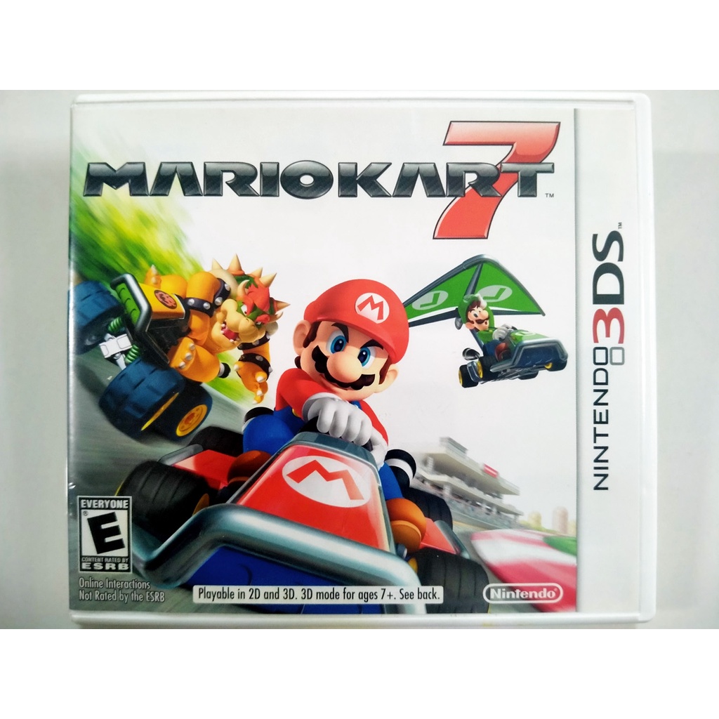 Mario Kart 7 3DS US สำหรับสายสะสม