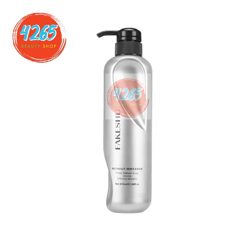 (ขวดเทา)ทรีทเม้นท์เคราตินเคลือบแก้ว เฟคชู Fakehsu Keratin ปริมาณ 618 มล.