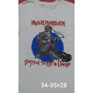 เสื้อยืดวง Ironmaiden แท้