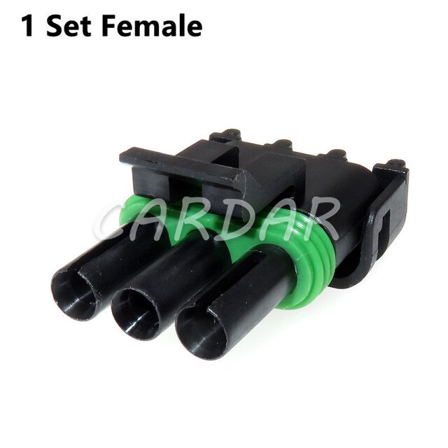 1 ชุด 3 ขา 12015793 12010717 ปลั๊ก Haltech MAP TPS ซ็อกเก็ตรถยนต์กันน้ําสําหรับสายรัดสายไฟอัตโนมัติ