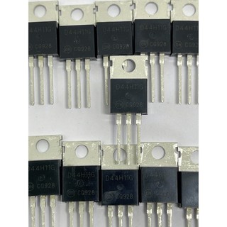 D44H11G (NPN) 10A 80V  SILICON POWER TRANSISTORS(แพ็คละ5ตัว)