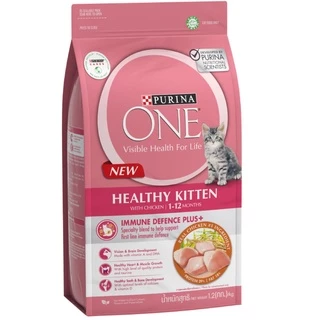 Purina ONE อาหารแมว ขนาด 1.2 kg ทุกรสชาติ แซลม่อน อินดอร์ ลูกแมว ป้องกันนิ่ว
