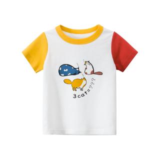 2020✿พร้อมส่ง ฤดูร้อนเกาหลีใหม่สาวการ์ตูนน่ารักแขนสั้นเสื้อยืด