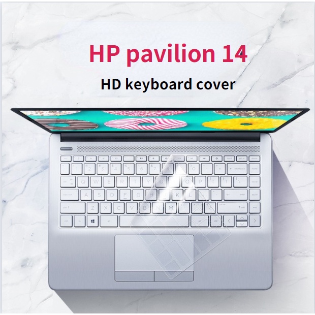 ฟิล์มป้องกันคีย์บอร์ดแล็ปท็อป สําหรับ HP 14s 14q-cs 14s-cf 14 นิ้ว Pavilion 14-bf Pavilion 14g-b Pav