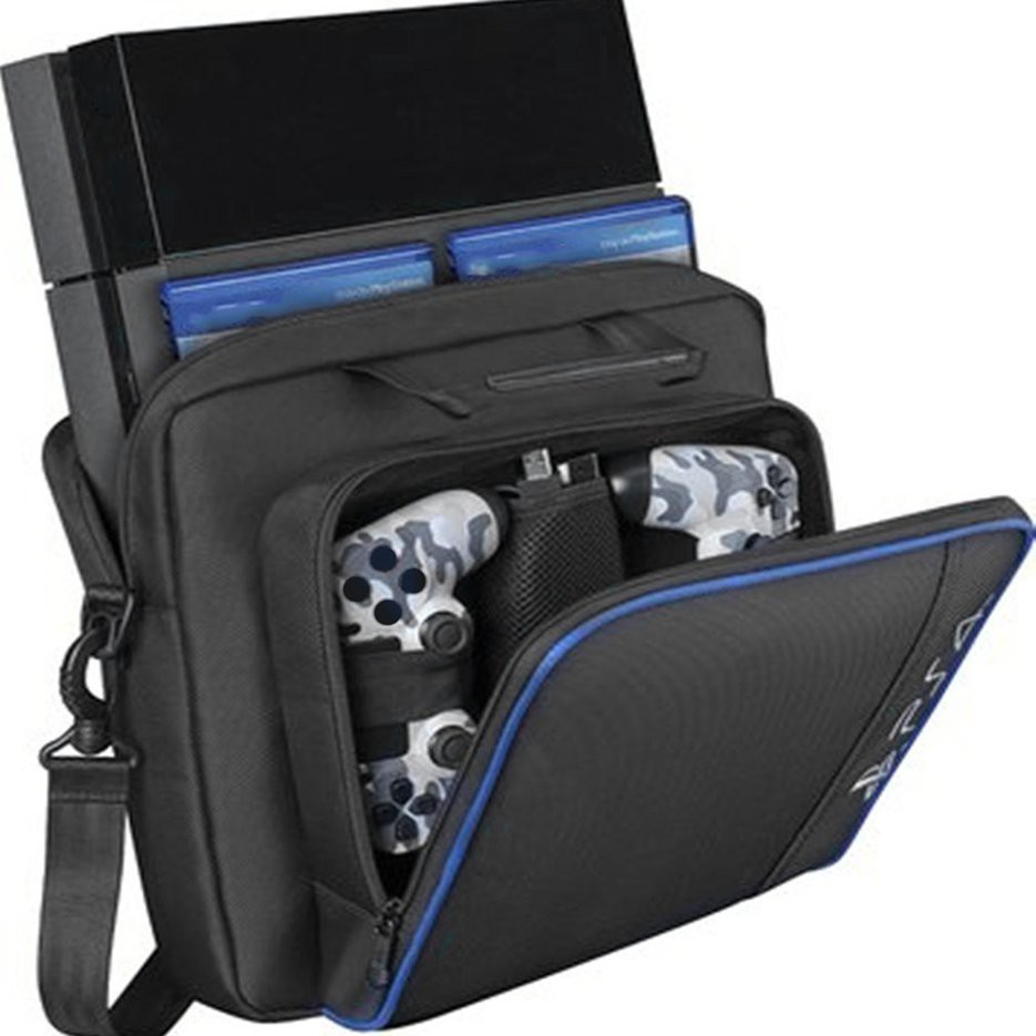 ⚡audiostudio ⚡กระเป๋าพกพาสำหรับการเดินทาง กระเป๋าพกพาPRO Carry สำหรับ PS4  Game Console Storage Bag
