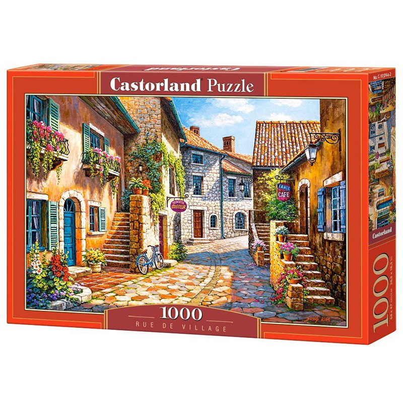 Puzzle Castorland 1000 Pezzi: 'Glamour Della Notte, Parigi', Multicolore, Made In Poland - 3