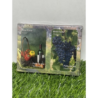 Wine Facts game Cards 108 Wine Facts ใหม่ในซีล