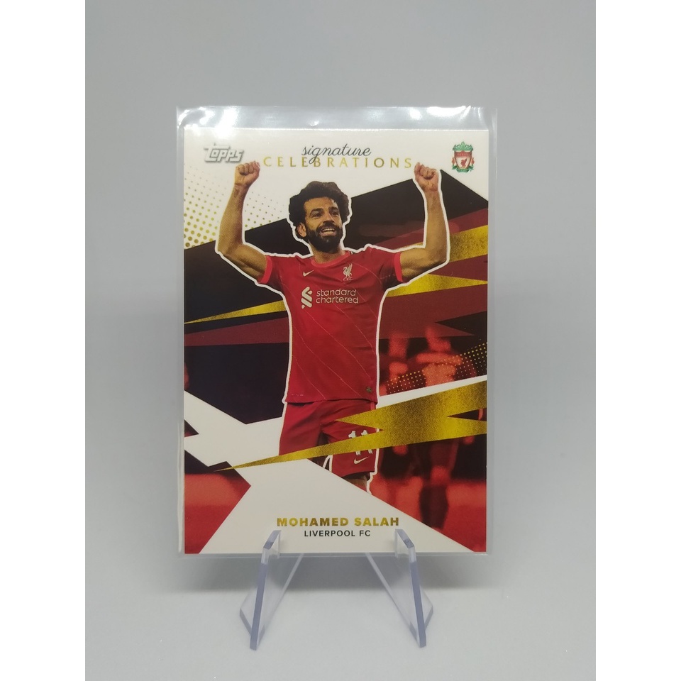 การ์ดฟุตบอล Topps Liverpool Team Set Titlle/Signature 2021-22
