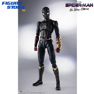 *In Stock*(พร้อมส่ง) [S.H.Figuarts] Spider-Man [Black &amp; Gold Suit] (Spider-Man: No Way Home) (โมเดล)(ของแท้)(ล๊อตJP)