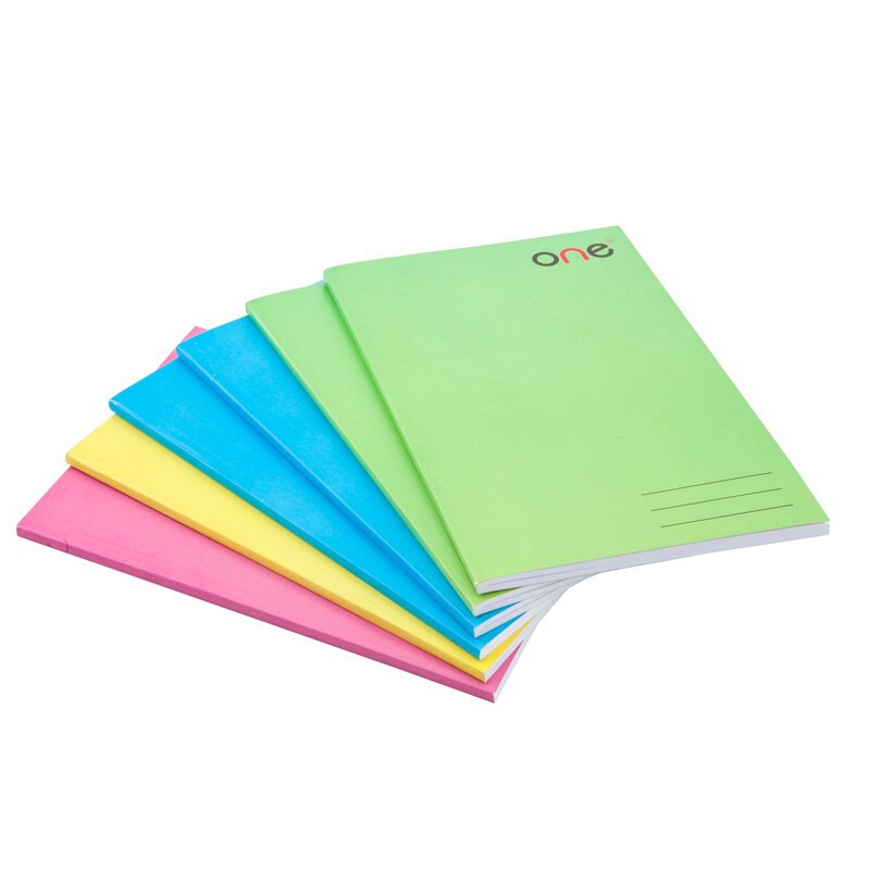 สมุดปกอ่อน ตัด 9 60 แกรม (6 เล่ม) ONE Paperback book cutting 9 60 grams (6 books) ONE