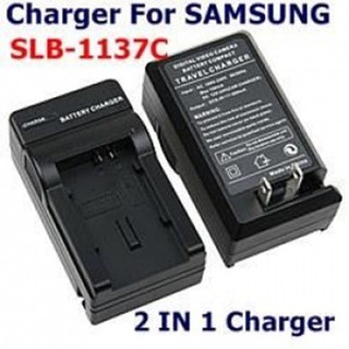 แบตเตอรี่และแท่นชาร์จ ซัมซุง SLB1137C / Samsung Battery SLB-1137C รุ่น Digimax i7