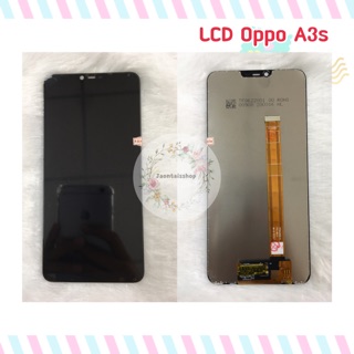 หน้าจอ LCD+ทัชสกรีน Oppo A3s(สีดำ)