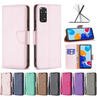 เคสโทรศัพท์มือถือแบบนิ่ม ฝาพับ พร้อมช่องใส่บัตร ขาตั้งวาง สําหรับ Xiaomi 12 12x POCO M4 X4 Pro Redmi 10 5G 10C 10A