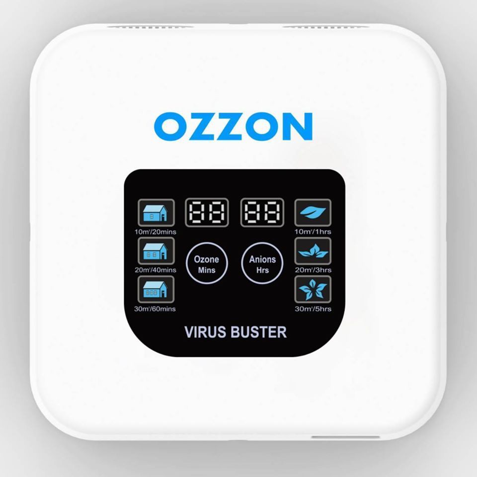 OZZON virus buster OZ-300 เครื่องอบโอโซนฆ่าเชื้อไวรัส กลิ่น ฝุ่น