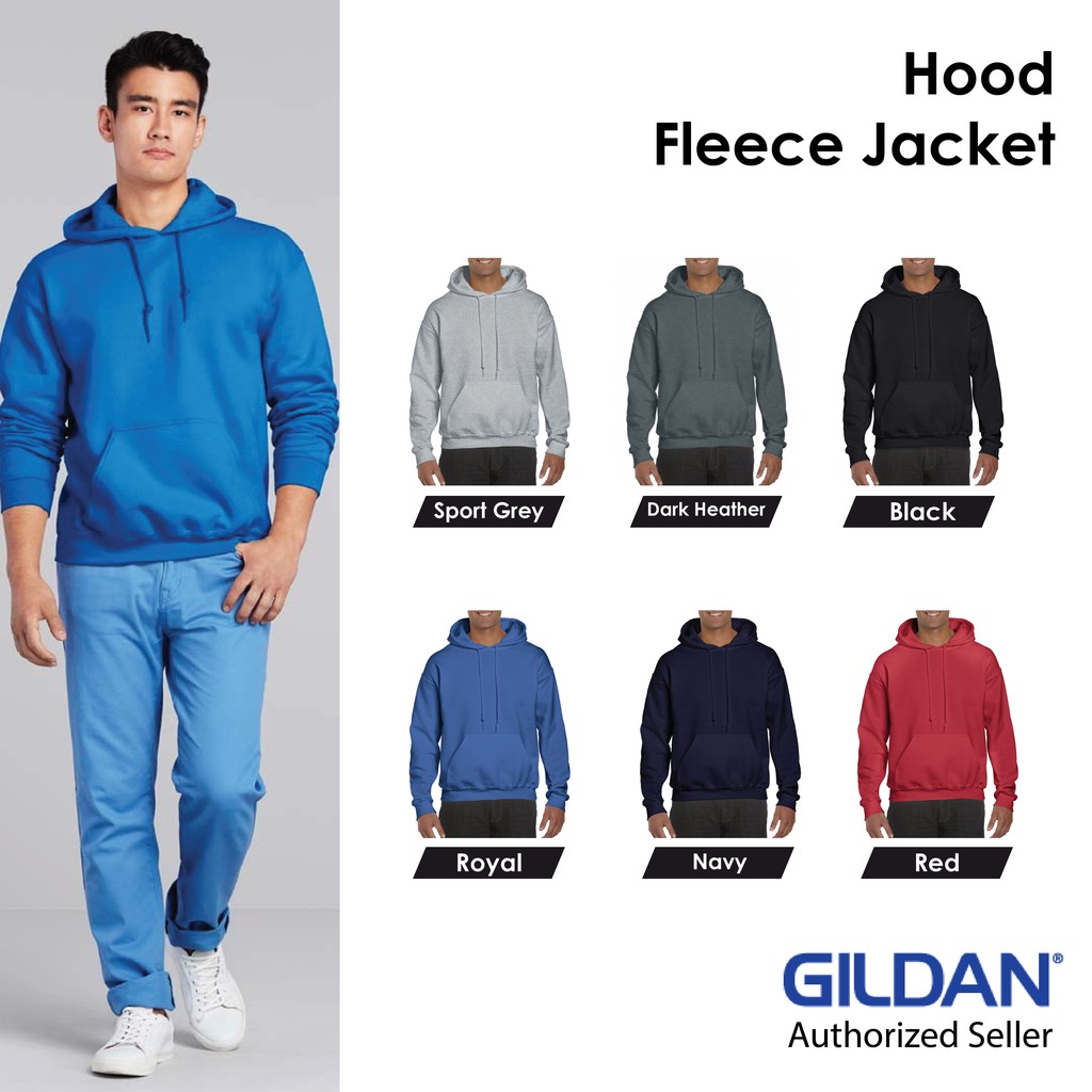 Gildan Hoodie Jacket เสื้อกันหนาว Hoodie Hood เสื้อแจ็คเก็ตขนแกะ 88500