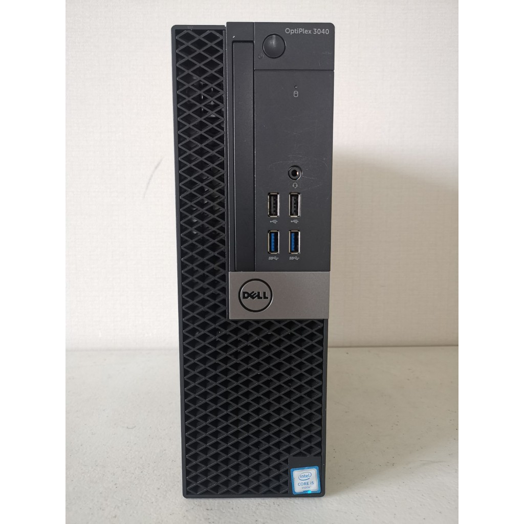 คอมมือสอง Dell Optiplex 3050 SFF CPU Intel Core i5-7500 @3.20GHz  ( Gen 7 ) ลงโปรแกรมพร้อมใช้งาน