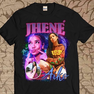 คอลูกเรือเสื้อยืด ลาย Jhene Aiko สไตล์วินเทจS-5XL