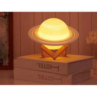 【เตรียมจัดส่ง】โคมไฟดาวเสาร์ 3 มิติ 3D LAMP SATURN