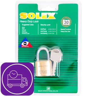 กุญแจลูกปืน SOLEX MACH2PLUS30 30 MM PB