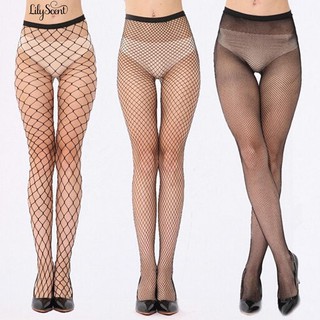 👍🎁แฟชั่นของผู้หญิงสุทธิ Fishnet Bodystockings รูปแบบถุงน่องถุงเท้ายาว Pantyhose