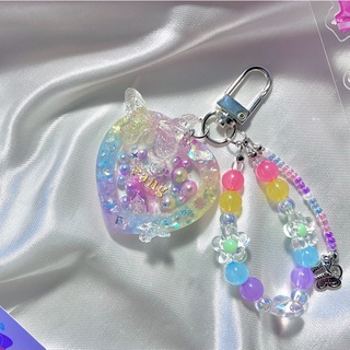 พวงกุญแจเรซิ่นแฟรี่เทล🦋🌈 225฿