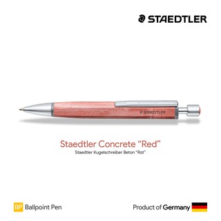 Staedtler Concrete Ballpoint Pen "Red" - ปากกาลูกลื่นสเต็ดเลอร์คอนกรีต รุ่นสีแดง