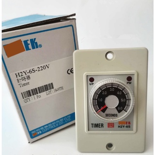 บอร์ดจับเวลาแบตเตอรี่ SZ H2Y-6S-220V H2Y-6S-110V