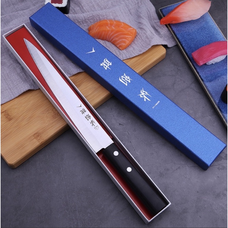 ❇️มีด ยานากิบะ มือซ้าย คมซ้าย ใบมีด 25 เซน แล่ปลา แล่ซาซิมิ มีดเชฟ มีดทำอาหาร สไตล์ญี่ปุ่น คมจัด คุณภาพดี