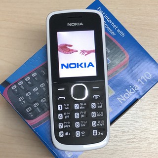 Nokia 110 โทรศัพท์ปุ่มกด 2ซิม ไลน์ เฟส ได้ รุ่นใหม่ 2018(หน้าจอ1.4)