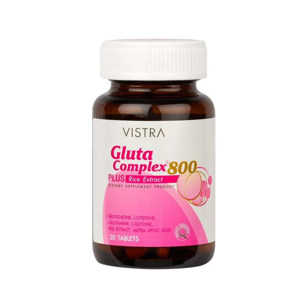 Vistra Vistra Gluta Complex วิสทร้า กลูต้าคอมเพล็กซ์ 800 30 เม็ด