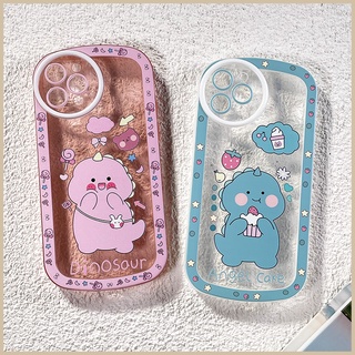 FOR SAMSUNG A54 A34 A24 A14 A10 A20 A30 A30S A50 A50S A01 CORE A7 2018 J7 J2 PRIME dinosaur oval soft case