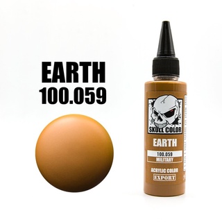 SKULL COLOR 60 ml. MILITARY Earth 059