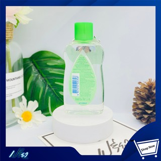 Johnsons aloe vera and vitamin E baby oil 125 ml. จอห์นสัน เบบี้ออยด์ อโรเวล่า 125 มล. 1 ขวด