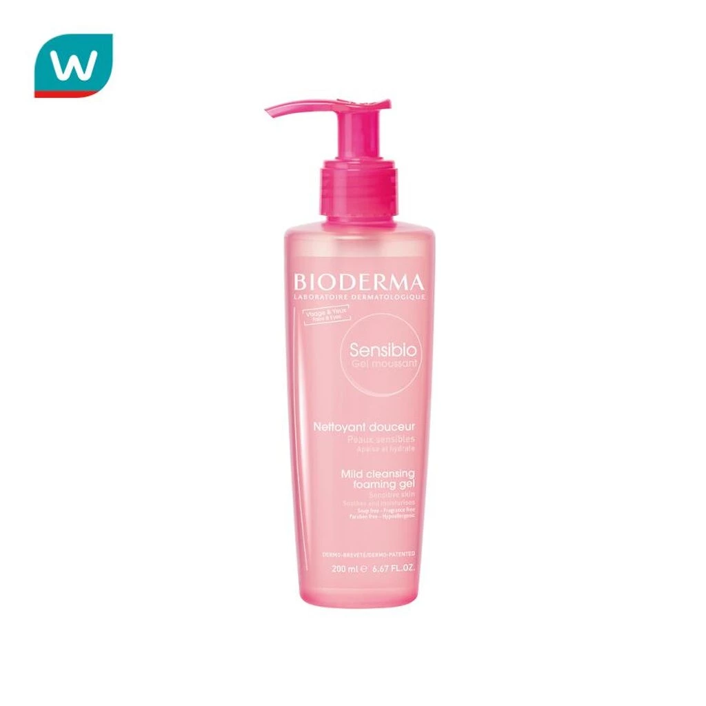 Bioderma ไบโอเดอร์มา เซ็นซิบิโอ เจล มูซอง 200 มล.