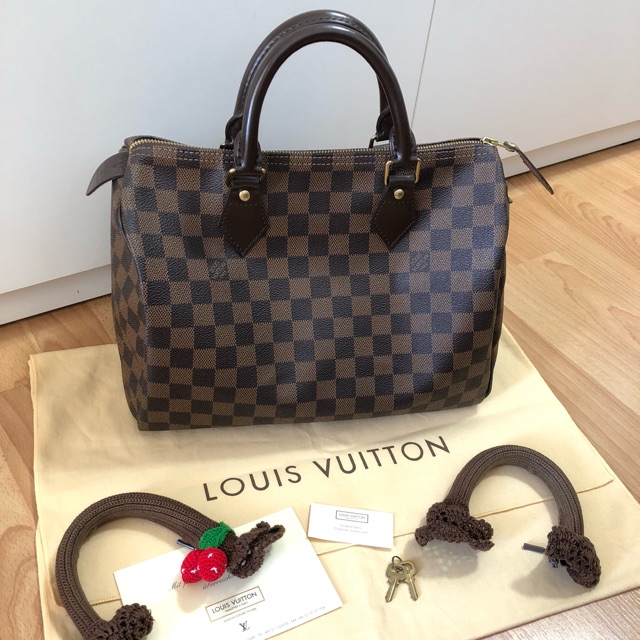 LV speedy 30 damier ของแท้