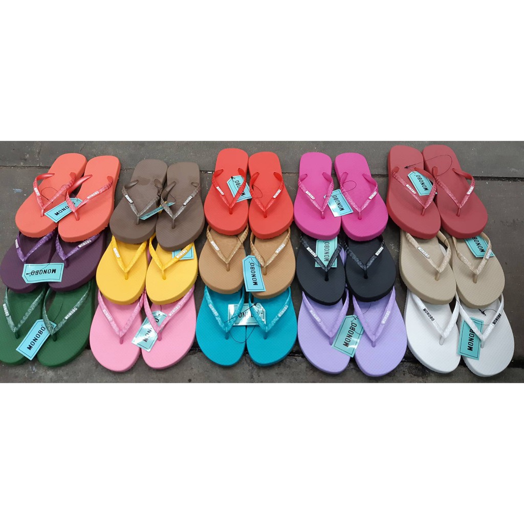 [ส่งทุกวัน] รองเท้าแตะ Monobo Moniga Maldives โมโนโบ้ โมนิก้า มัลดีฟส์ หูคีบ เบอร์ 5-8 set 1