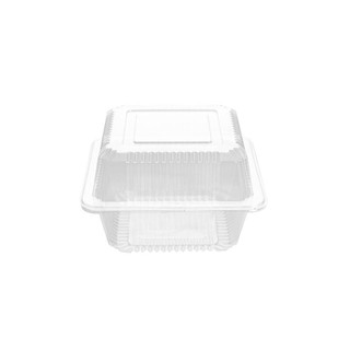 กล่องพลาสติกใส แพ็ค100 ใบ TP 13 Clear plastic box, pack of 100 pieces, TP 13.