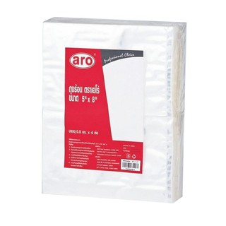 ถุงร้อน ขนาด 5x8 นิ้ว แพ็ค 0.5 กก. x 4 ห่อ/Aero hot bag, size 5x8 inches, pack 0.5 kg x 4 pack