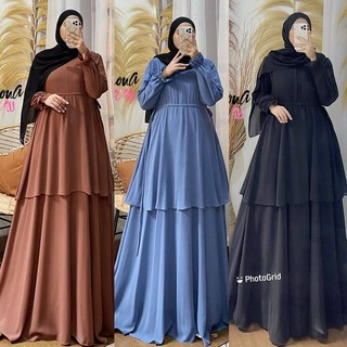  ชุดเดรส BABYDOLL DRESS Gamis สําหรับผู้หญิง ฮิญาบ มุสลิม เสื้อผ้ารุ่นล่าสุด