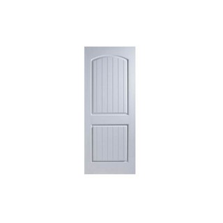 ประตู FIBER ECO-DOOR P2 80X200 cm. White | ECO-DOOR | 1058291 ประตูไม้สังเคราะห์ ประตู Door and Window Sale ประตู FIBER