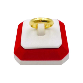 [MGOLD] แหวนทองคำแท้ 96.5% น้ำหนัก 1 สลึง ลายเกลี้ยง