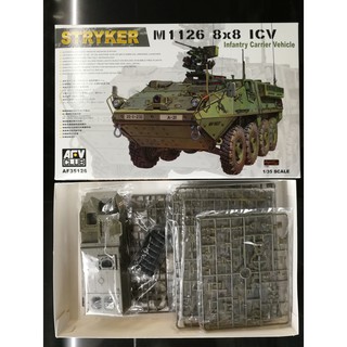 โมเดลประกอบ AFV Club 1/35 AF35126 U.S. M1126 ICV Stryker