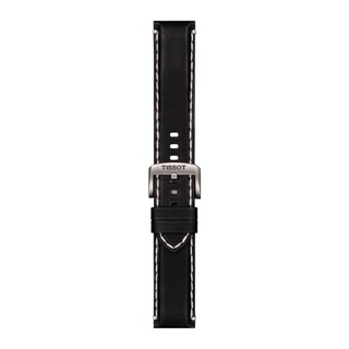 Tissot black leather strap lugs 22 mm ทิสโซต์ สายหนัง สีดำ ขนาด 22มม. T852044982