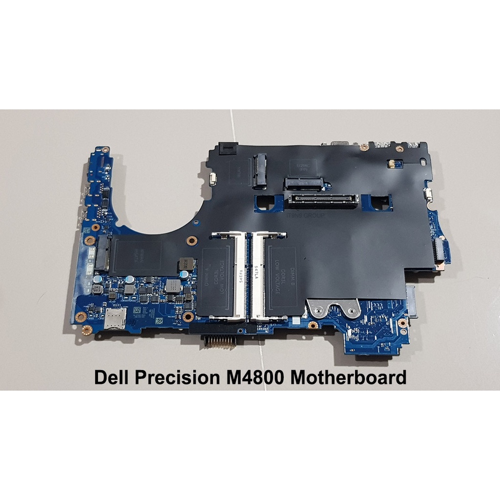 Mainboard Dell M4800 ใส่CPUได้สูงสุดรุ่น i7-4930MX ใส่การ์ดจอสูงสุด NVIDIA Quadro K2100M 2GB