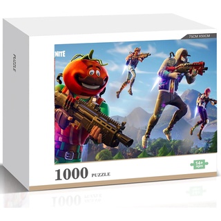 Fortnite Season จิ๊กซอว์ไม้ปริศนา 4 เกม สําหรับครอบครัว 1000 ชิ้น